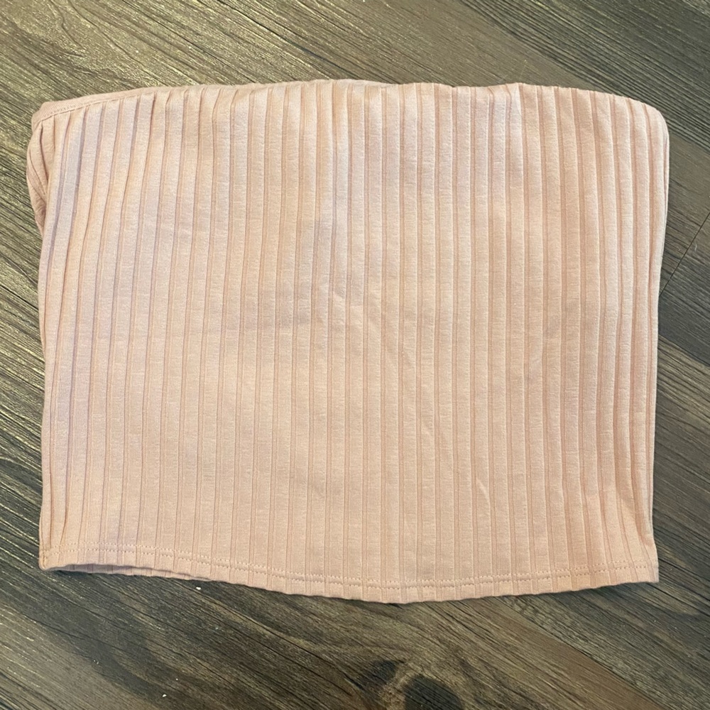 PINK nude tube top